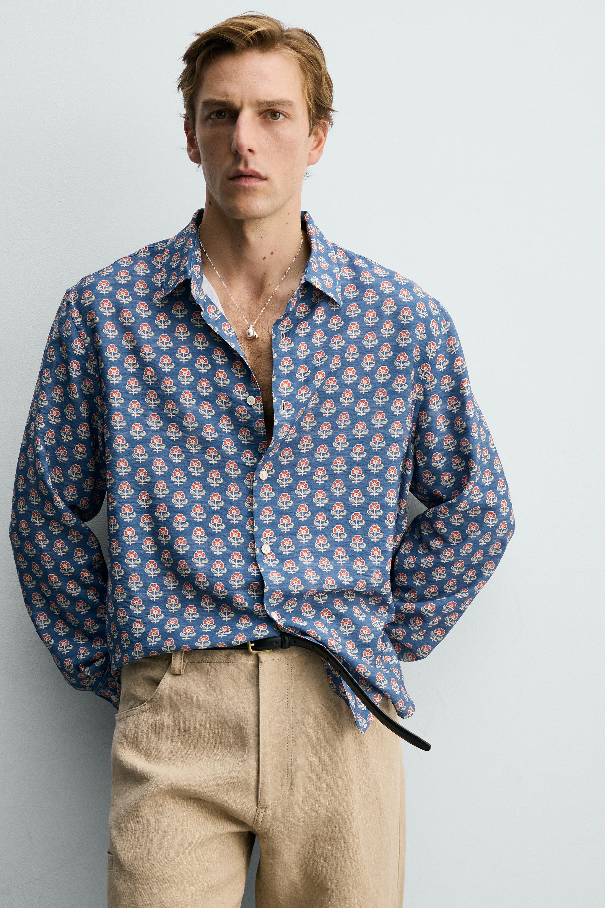 CHEMISE FLUIDE À IMPRIMÉ FLEURI